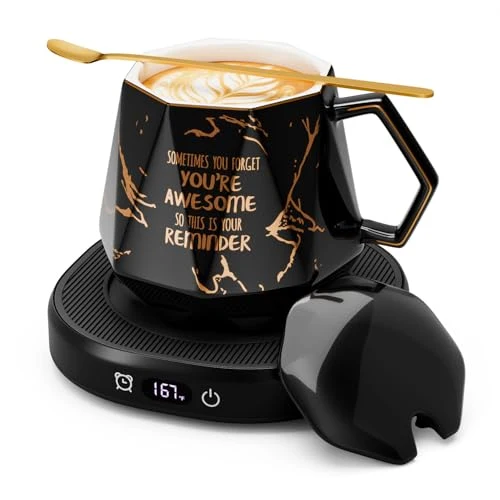 Specialty Coffee Mug Warmer Set Smart Heated Electric Tea Coffee Cup Warmer for Desk High-Quality