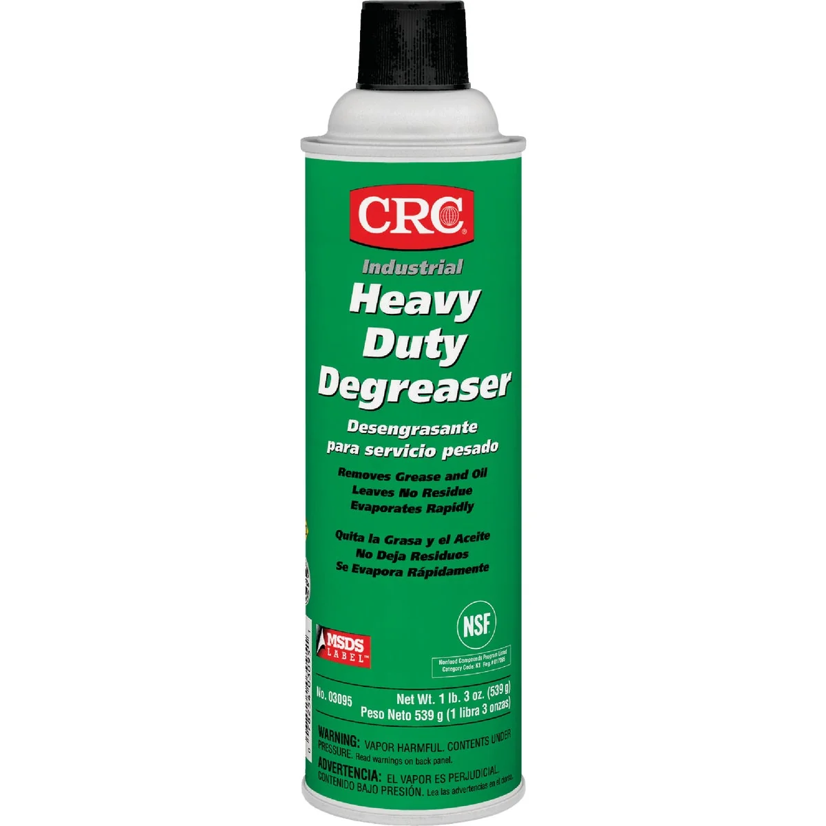 Top-Quality CRC 20 Oz. Aerosol Heavy-Duty Degreaser High-Performance
