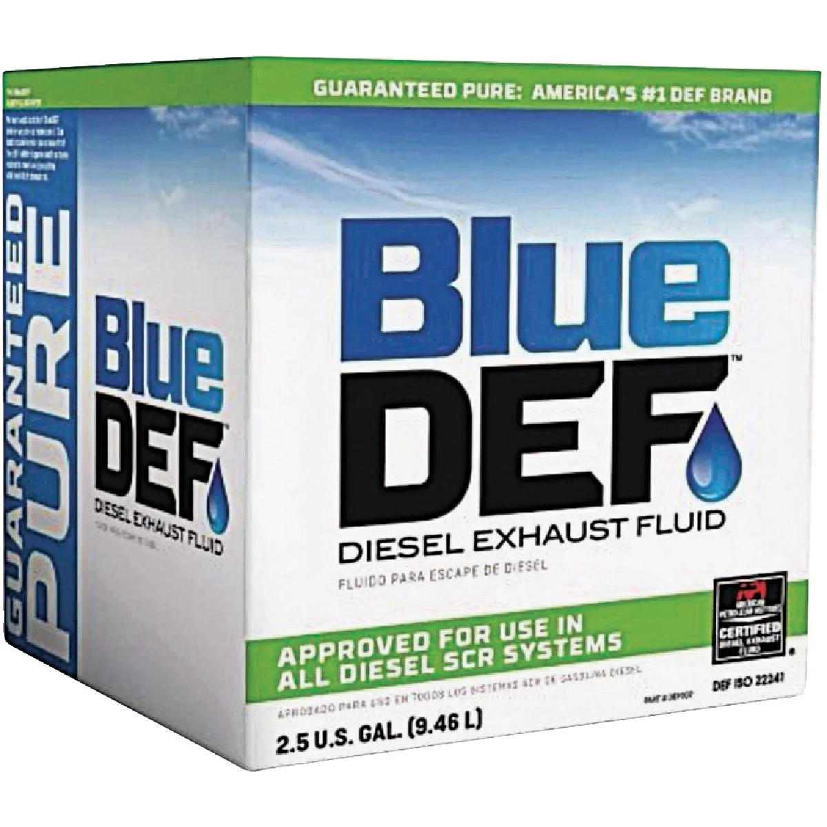 Environmentally Friendly Blue Def 2.5 Gal. Diesel Exhaust Fluid Pure