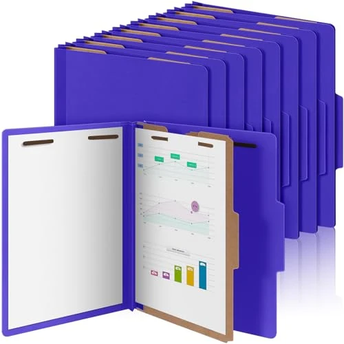 Traditional 24 Pcs Classification Folder Letter Size Solid