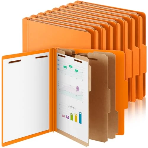 Original 12 Pcs Classification Folder Letter Size Genuine