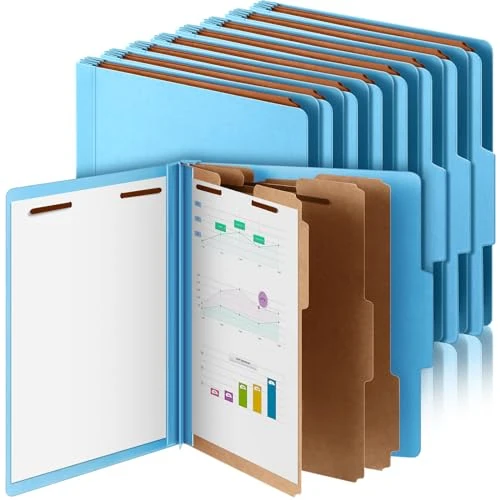 Smooth 24 Pcs Classification Folder Letter Size Optimized