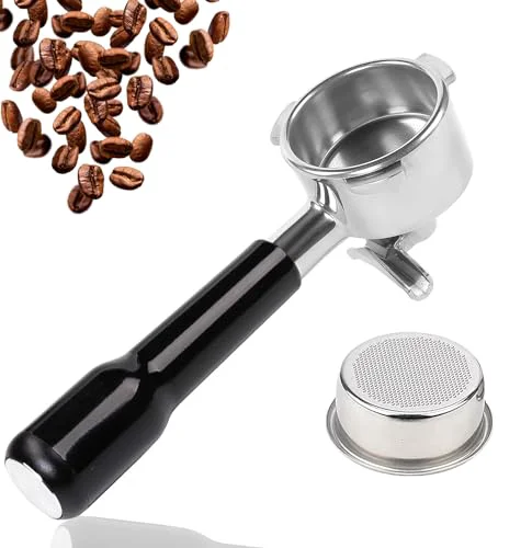 Versatile Espresso Portafilter 54mm Double Spout Compatible with Breville Bambino Plus Reliable