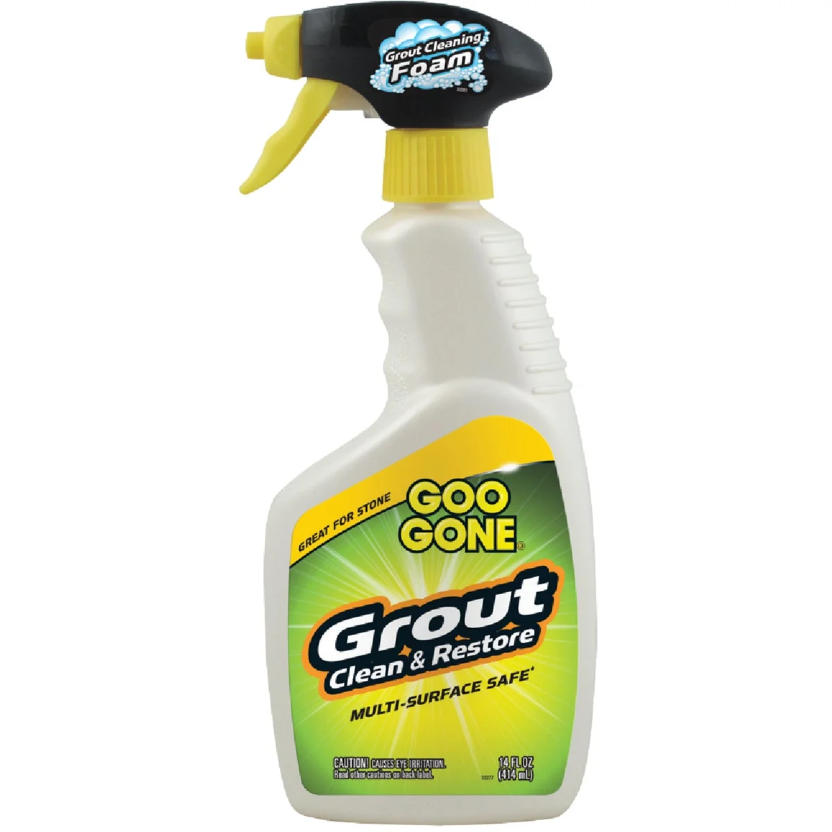 Reliable Goo Gone 14 Oz. Grout Clean Restore Multi Surface Safe Natural
