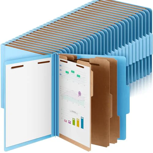 Prestigious 60 Pcs Classification Folder Letter Size Luxury
