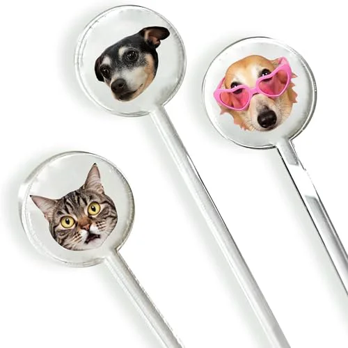 Excellent Custom Wedding Dog Stir Sticks Elegant