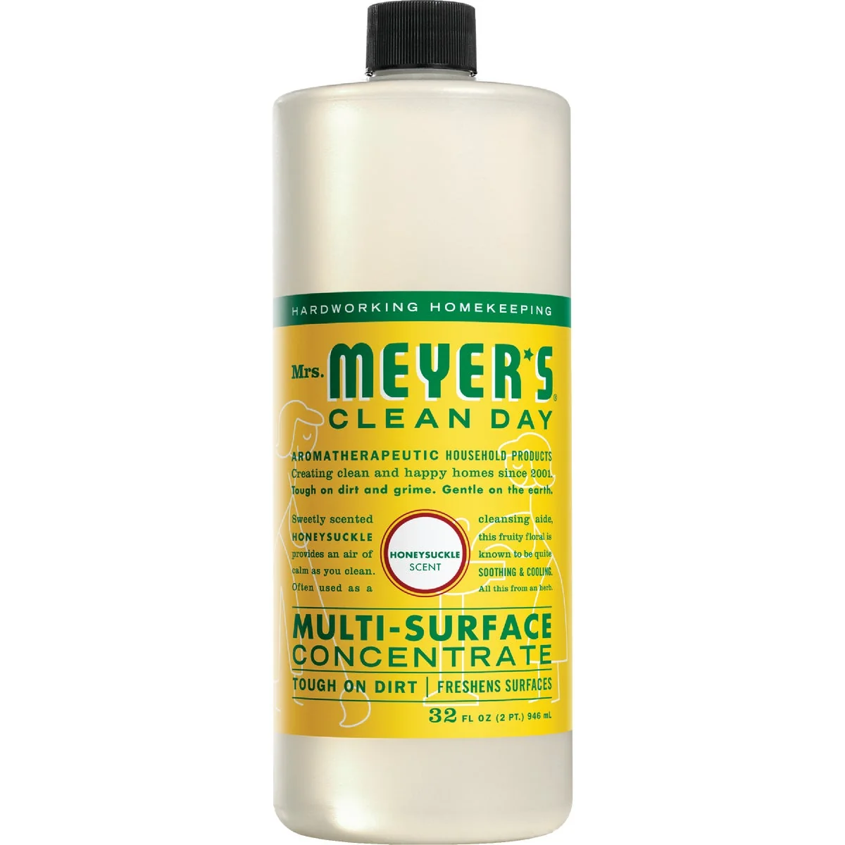 Exclusive Mrs. Meyer’s Clean Day 32 Oz. Honeysuckle Multi-Surface Concentrate Top-Quality