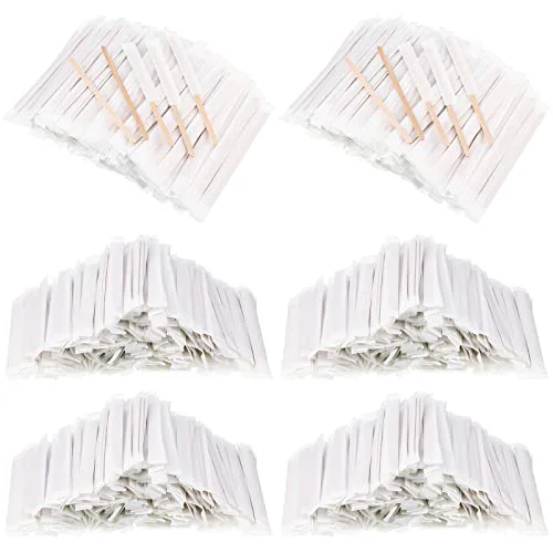 Responsible 2000 Pcs Individually Wrapped Wooden Coffee Stirrers Quality