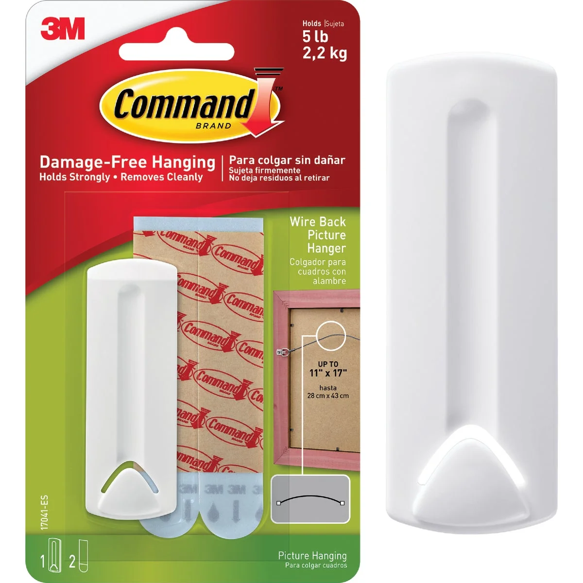 Relaxed Command Adhesive Picture Hanger Solid