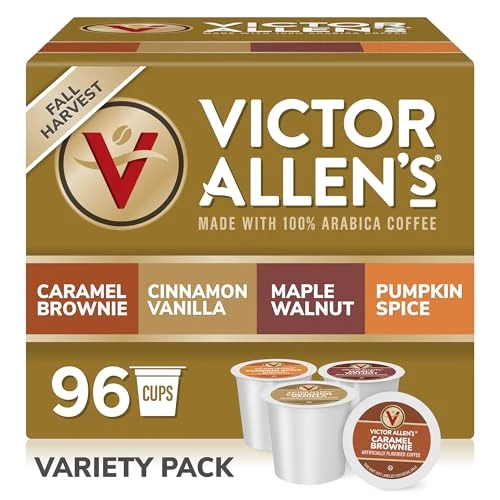 Long-Lasting Victor Allen’s Fall Harvest Variety Pack 96 Count Expertly Made