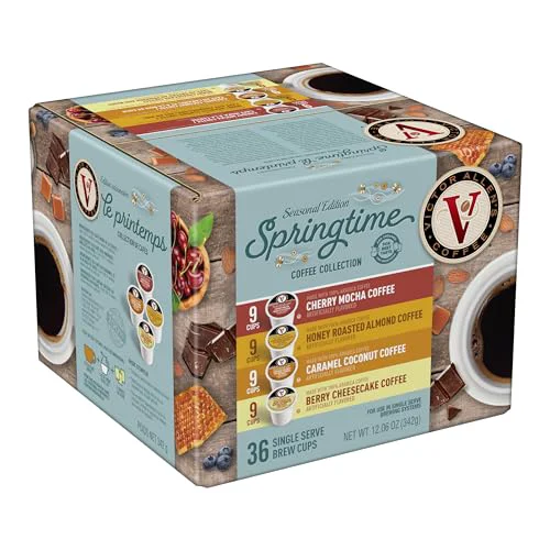 Outstanding Springtime Coffee Variety Pack 36 Count Enhanced