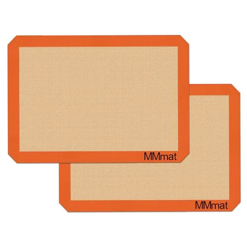 Sophisticated German Silicone Baking Mat 2 Count Efficient