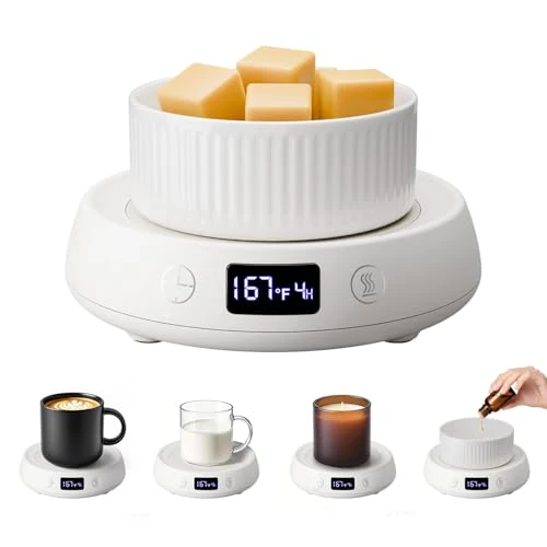 Reliable Coffee Mug Warmer for Desk Timer Candle Warmer Lamp Scented Wax Melt Melter Innovative
