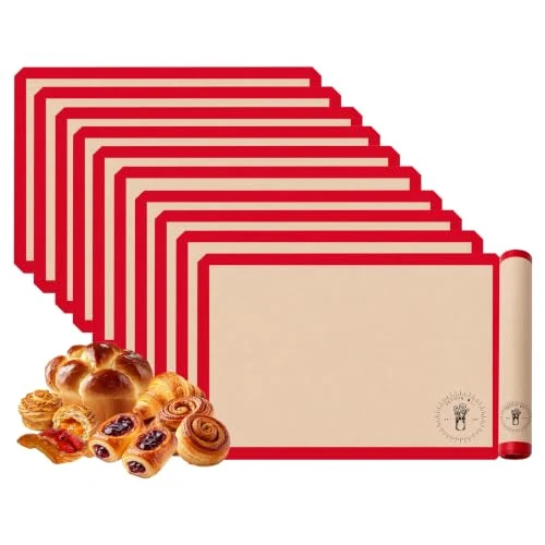 Original Design Silicone Baking Mats 10 Baking Mats Solid