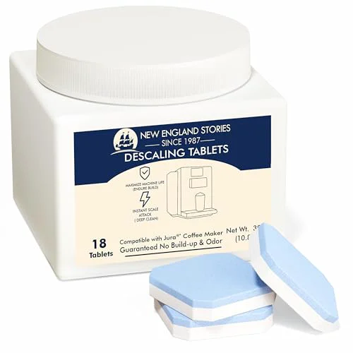 Top-Quality Jura Compatible Descaling Tablets 18 18 Count Healthy