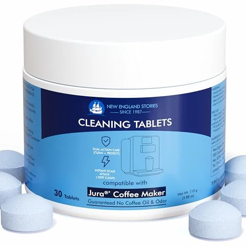 Innovative Jura Compatible Cleaning Tablets 30 Count Prestigious