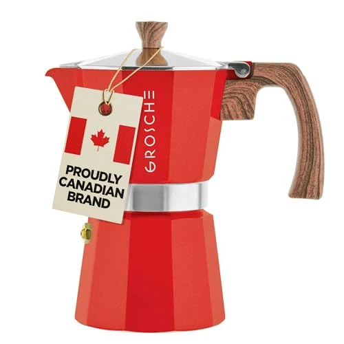 Next-Generation Milano Stovetop Espresso Maker Moka Pot 6 espresso Cup Healthy