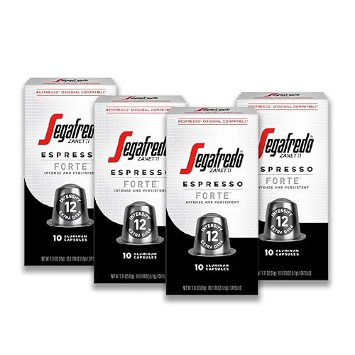 Effective Zanetti Espresso Capsules 40 Count Convenient