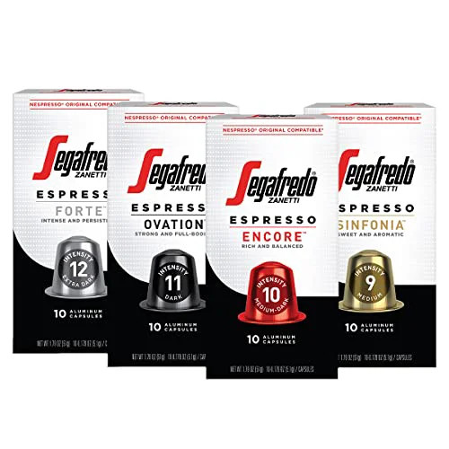 Healthy Zanetti Espresso Capsules 40 Count Superior