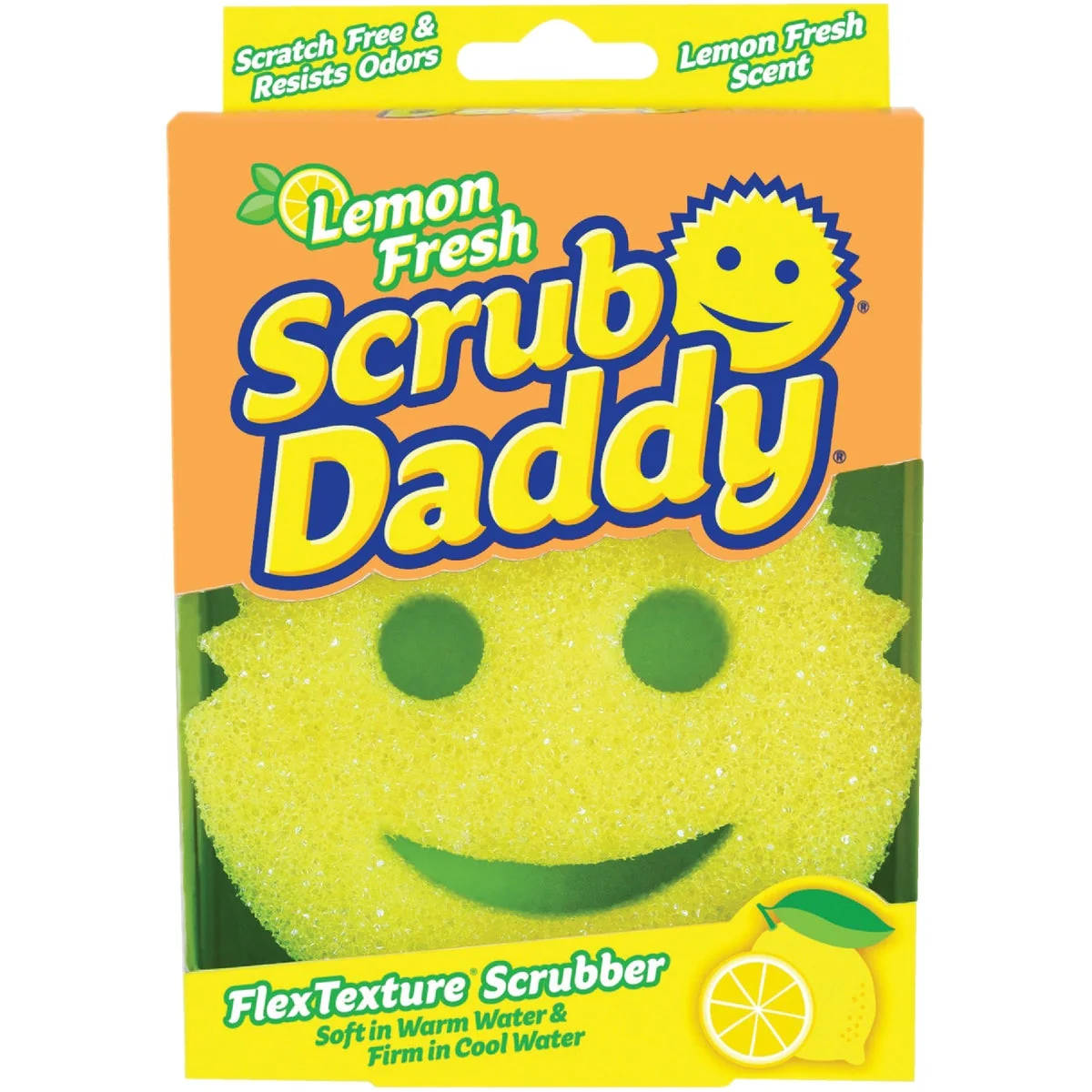 Casual Scrub Daddy Lemon Fresh FlexTexture Cleansing Pad Fine