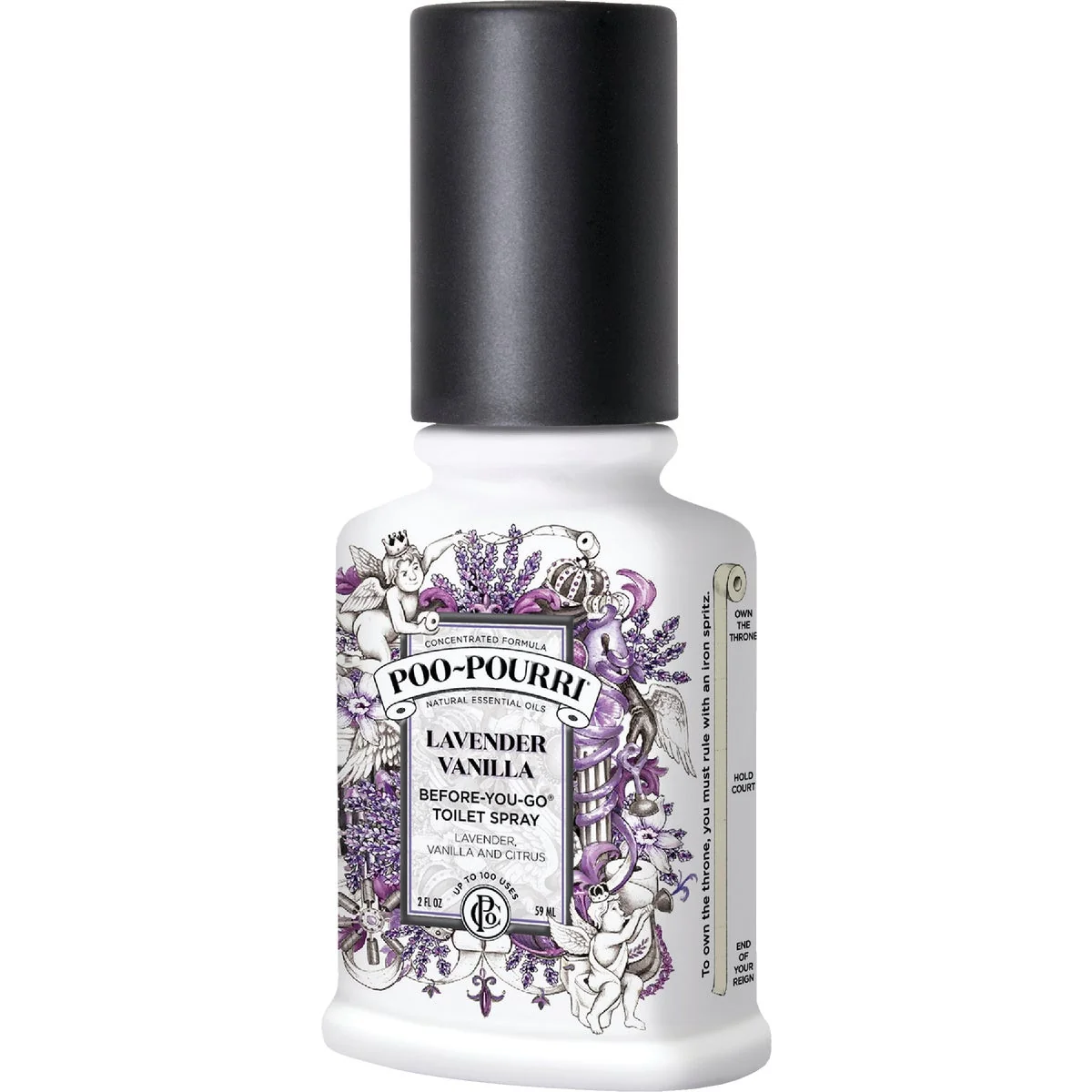 World-Class Poo-Pourri 2 Oz. Lavender Vanilla Deodorizer Spray Enhanced
