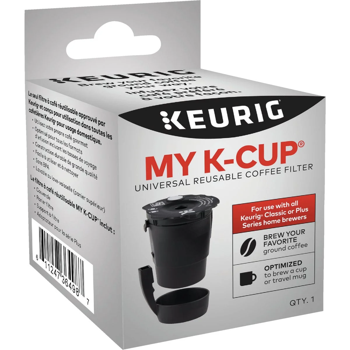 Elite Keurig My K Cup Universal Reusable Filter Multistream Technology Elegant