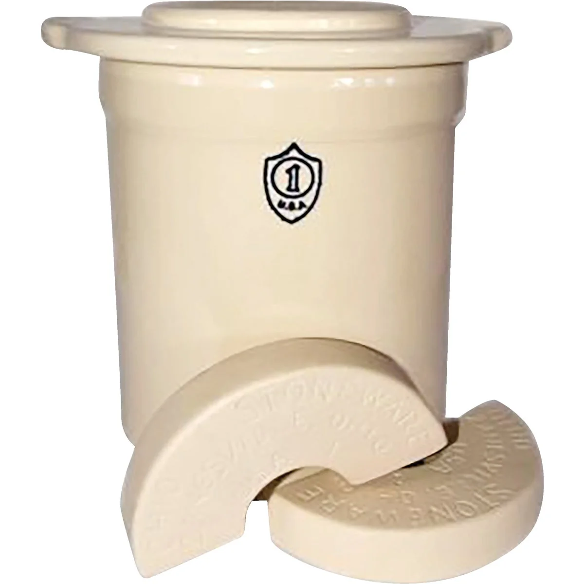 Fashionable Ohio Stoneware 1 Gal. Fermentation Set 3-Piece Contemporary