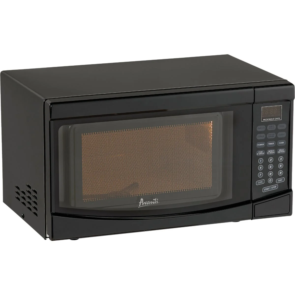 Genuine Avanti 0.7 Cu. Ft. Black Countertop Microwave Sophisticated