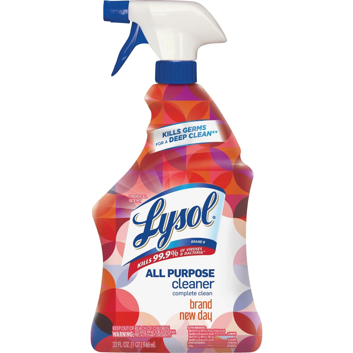 Fine Lysol 32 Oz Brand New Day Household All Purpose Cleaner Convenient