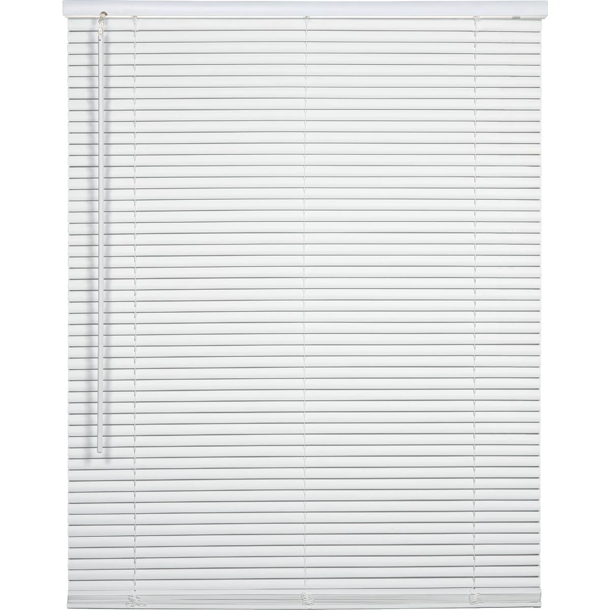 Premium Home Impressions 23 In. x 42 In. x 1 In. White Vinyl Light Filtering Cordless Mini Blind High-Performance