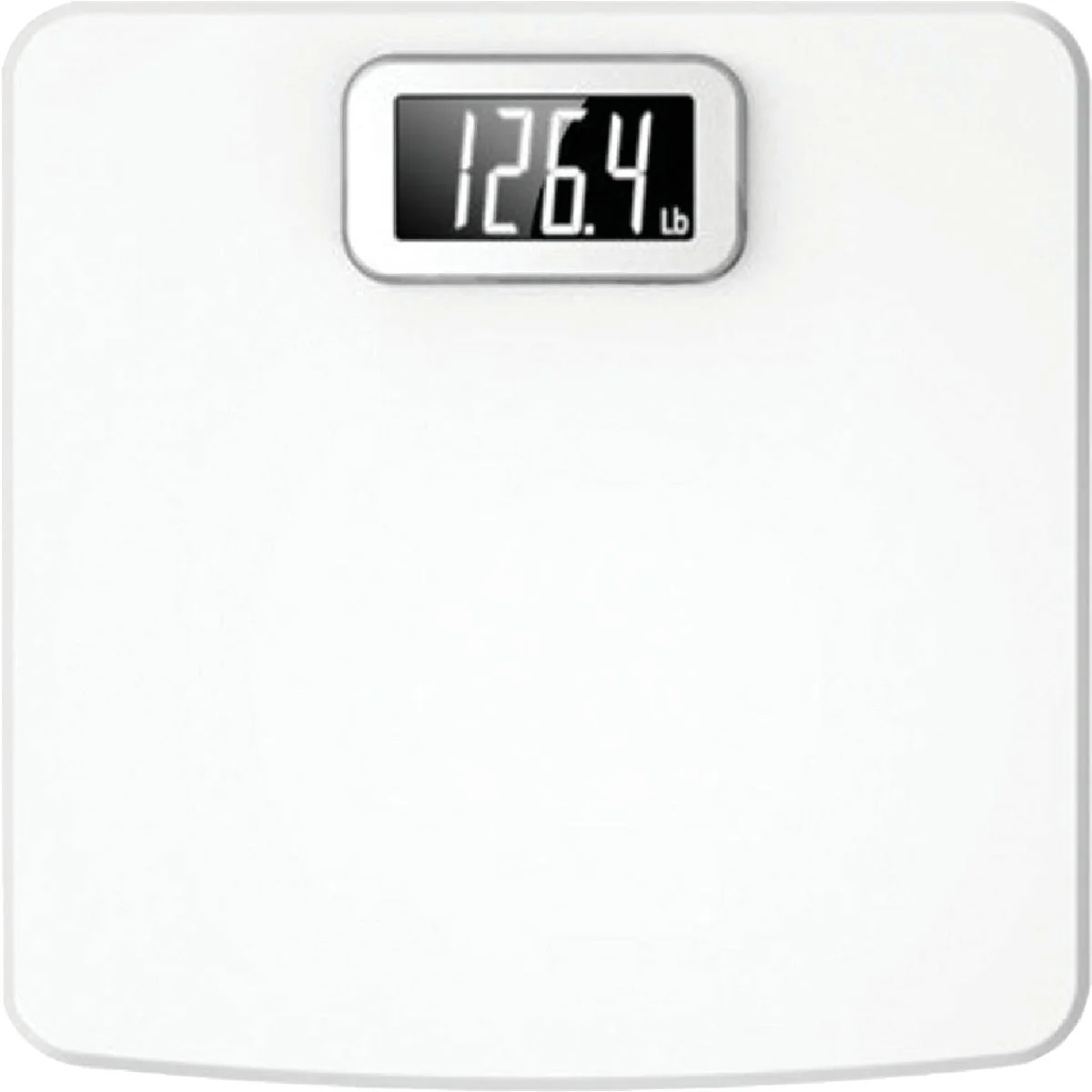 Functional Taylor Digital 400 Lb. Glass Bath Scale White Luxury