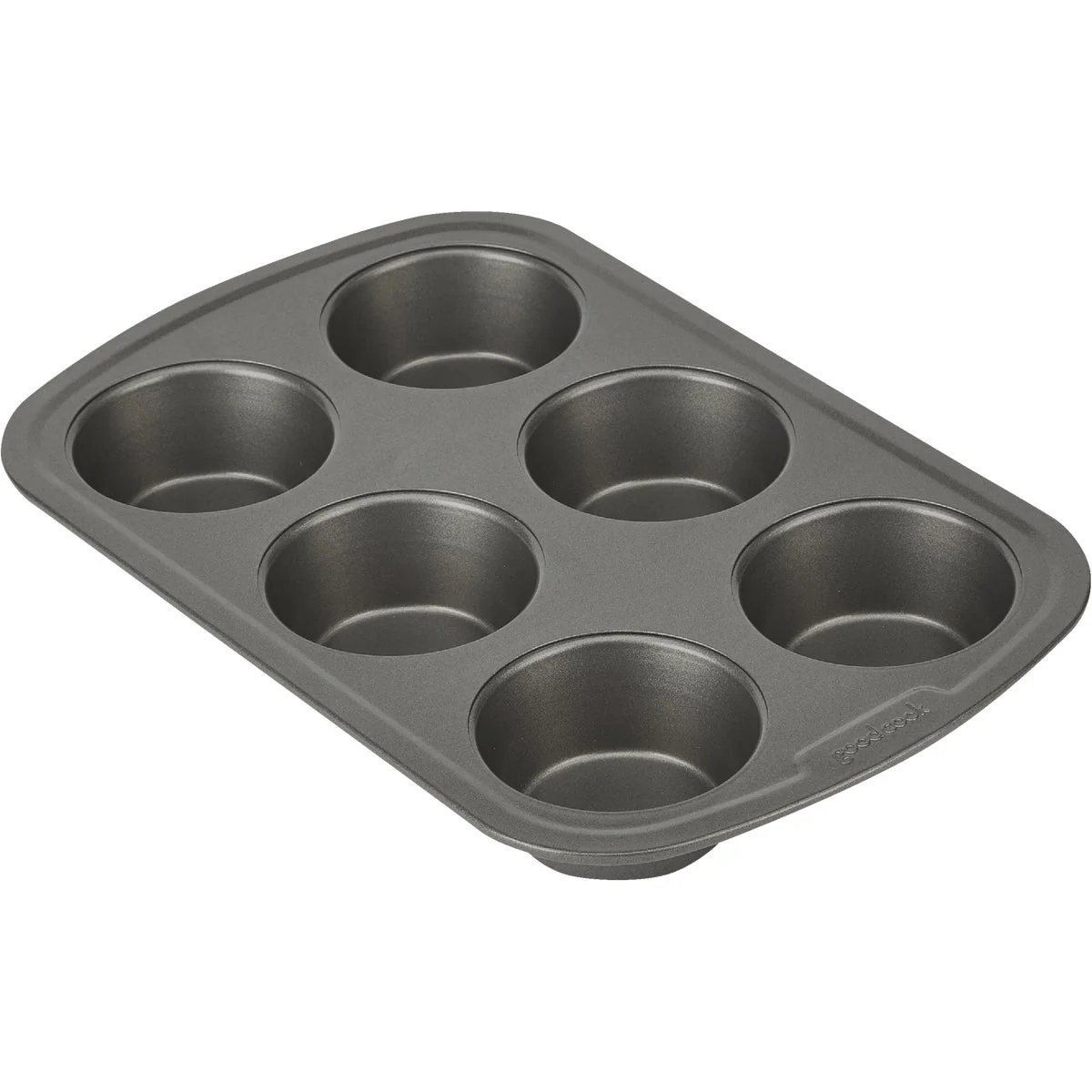 Trusted GoodCook 6-Cup Non-Stick Muffin Pan Efficient