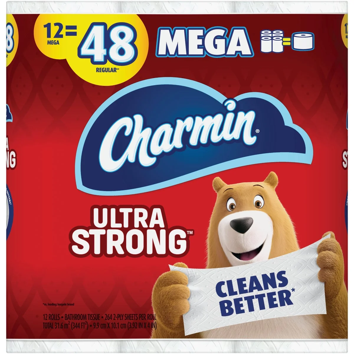 Detailed Charmin Ultra Strong Toilet Paper 12 Mega Rolls Refined
