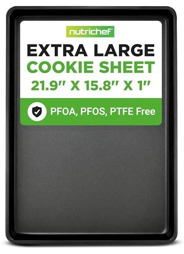 Sustainable Nonstick XL Cookie Sheet Baking Pan Stylish
