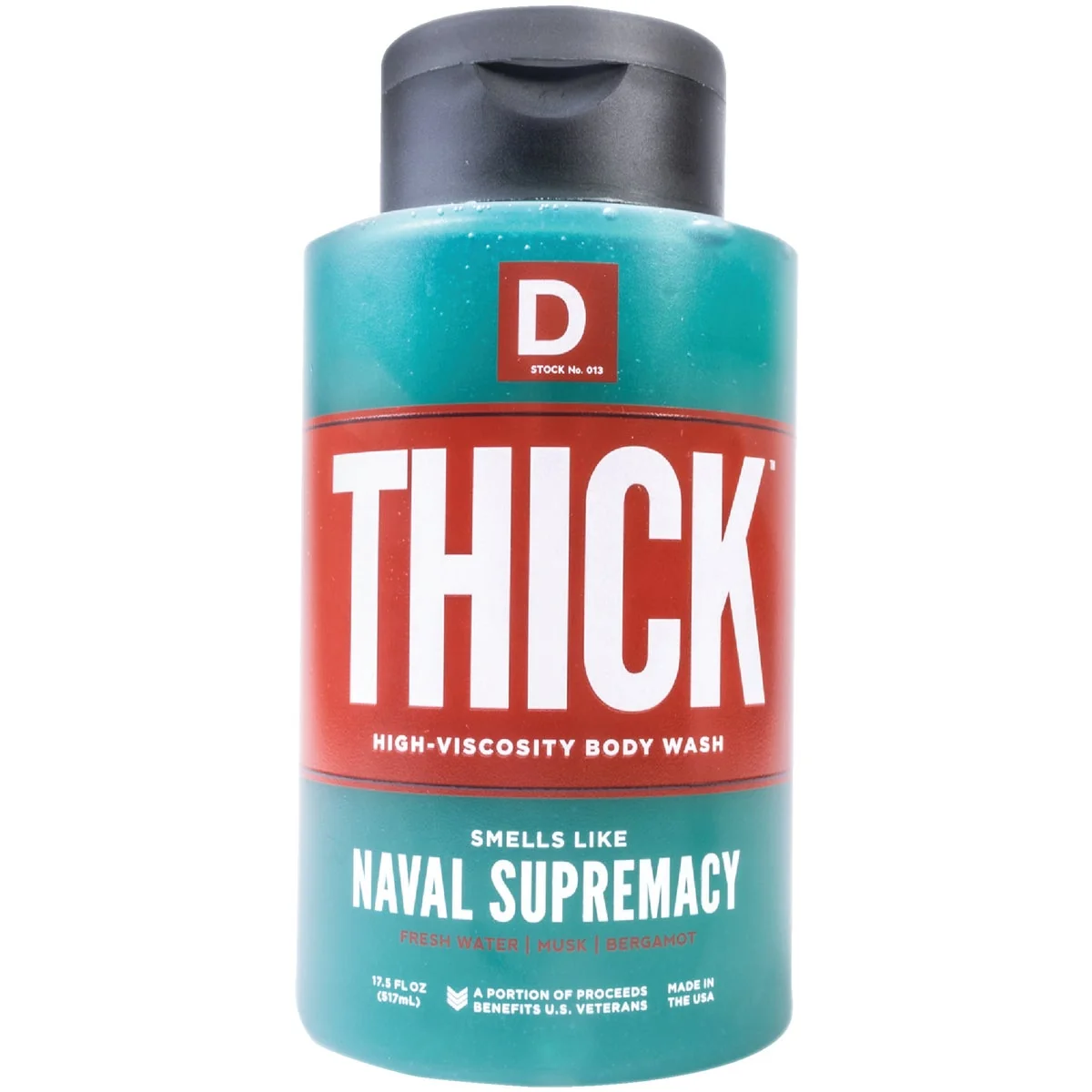 Practical Duke Cannon 17.5 Oz. Naval Supremacy Thick Liquid Shower Wash Durable