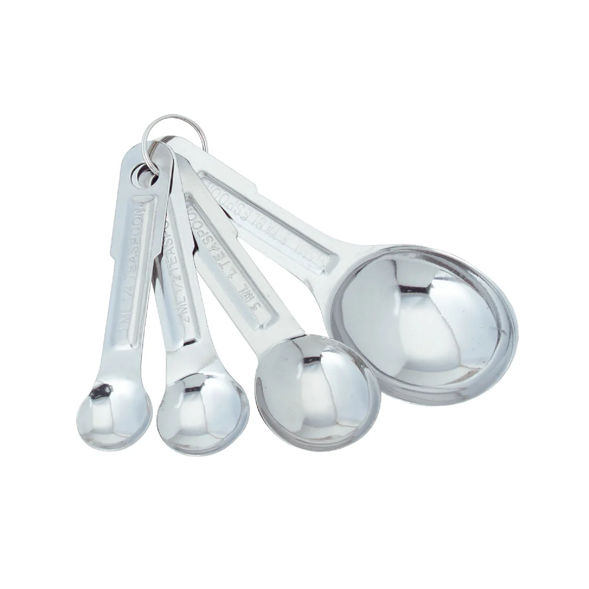 High-Grade Norpro Stainless Steel Measuring Spoons 4-Piece Functional