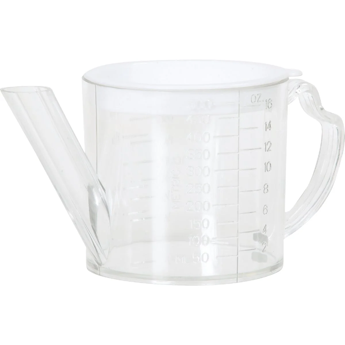 Long-Lasting Norpro 2 Cup Clear Plastic Separator Strainer Measuring Cup Fine