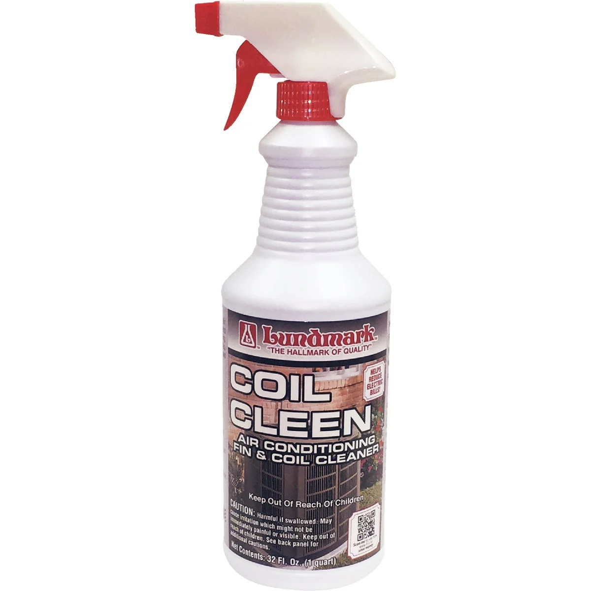 User-Friendly Lundmark Coil Cleen 32 Oz. Ready To Use Trigger Spray Air Conditioner Coil Cleaner Authentic