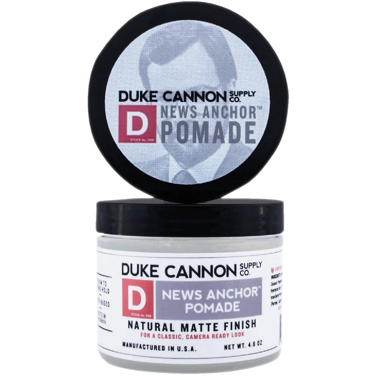 Eco-Friendly Duke Cannon News Anchor 4.6 Oz. Pomade Refined