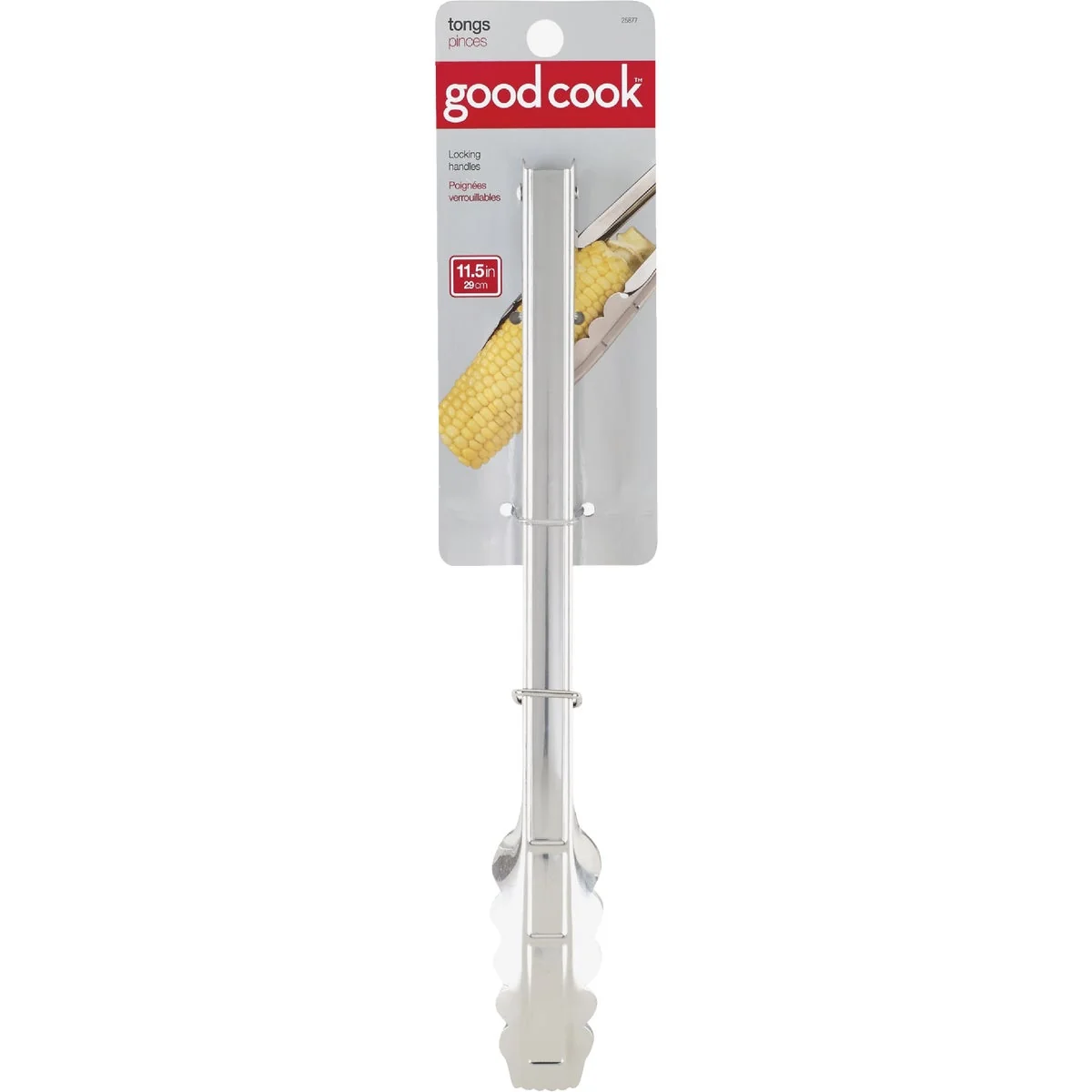 Healthy Goodcook 12 In. Spring Action Tongs High-Grade