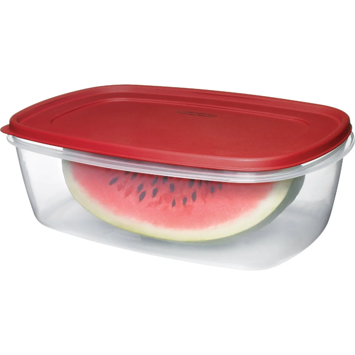 Relaxed Rubbermaid Easy Find Lids 2.5 Gal. Clear Rectangle Food Storage Container Easy-to-Use