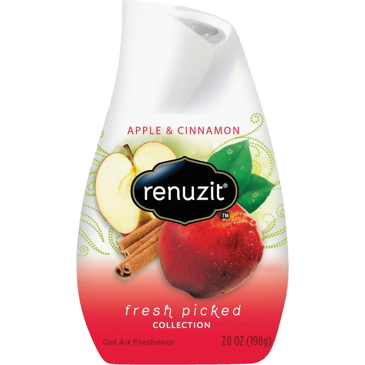 Soft Renuzit 7 Oz. Apple Cinnamon Solid Air Freshener Eco-Friendly