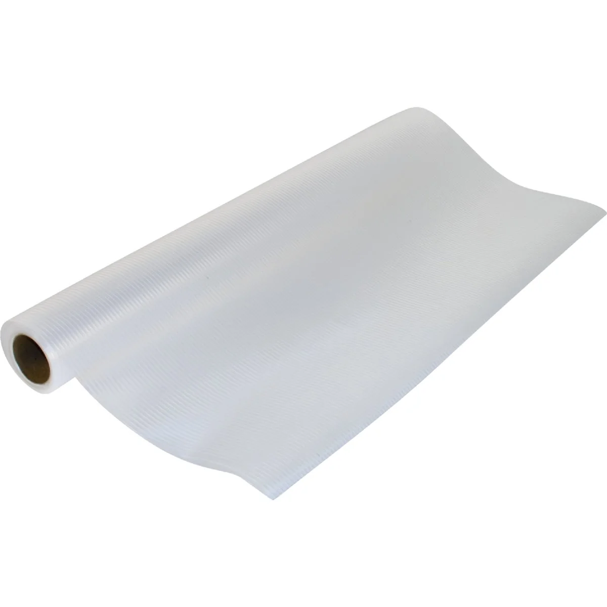 Trusted Con-Tact 20 In. x 4 Ft. Premium Clear Ribbed Non-Adhesive Shelf Liner Refined