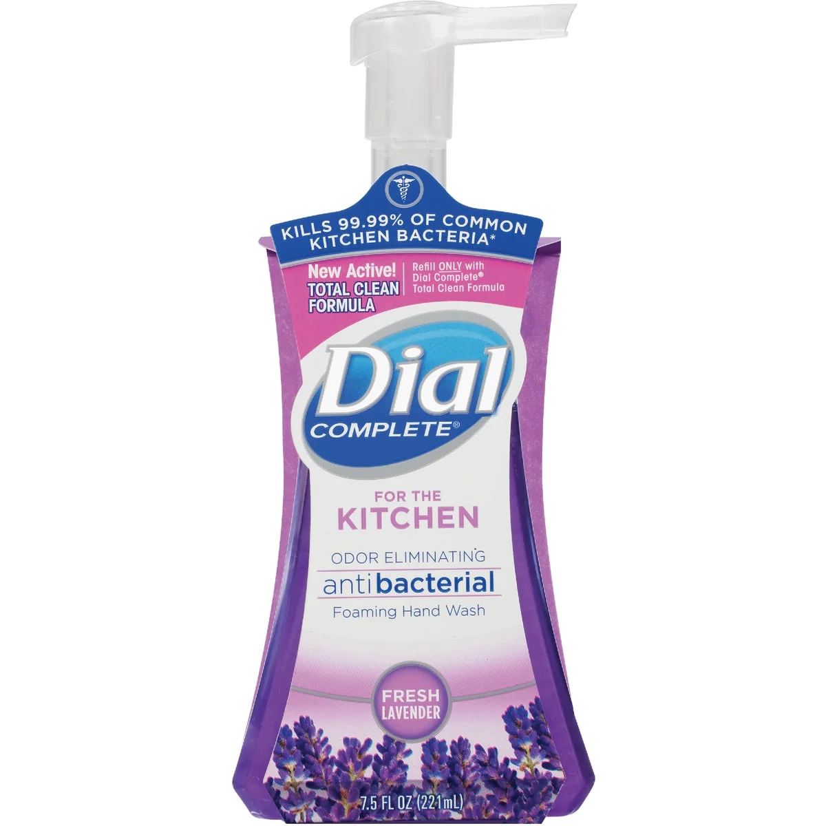 Healthy Dial Complete 7.5 Oz. Fresh Lavender Kitchen Foaming Hand Wash Long-Lasting