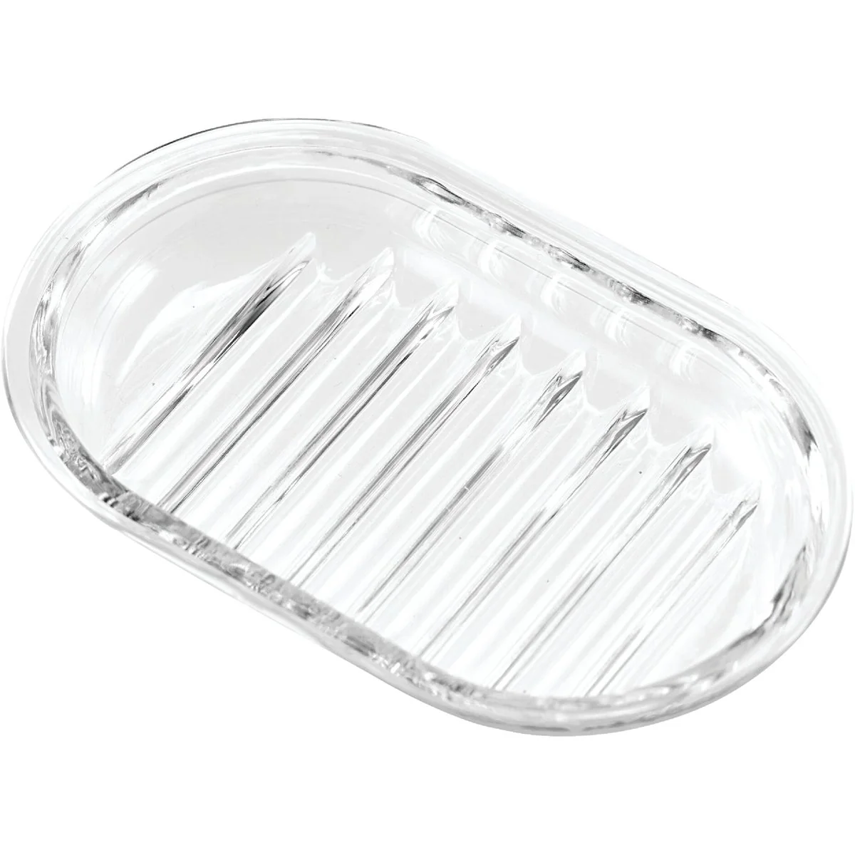 Trendy iDesign Royal Round Textured Soap Dish Contemporary
