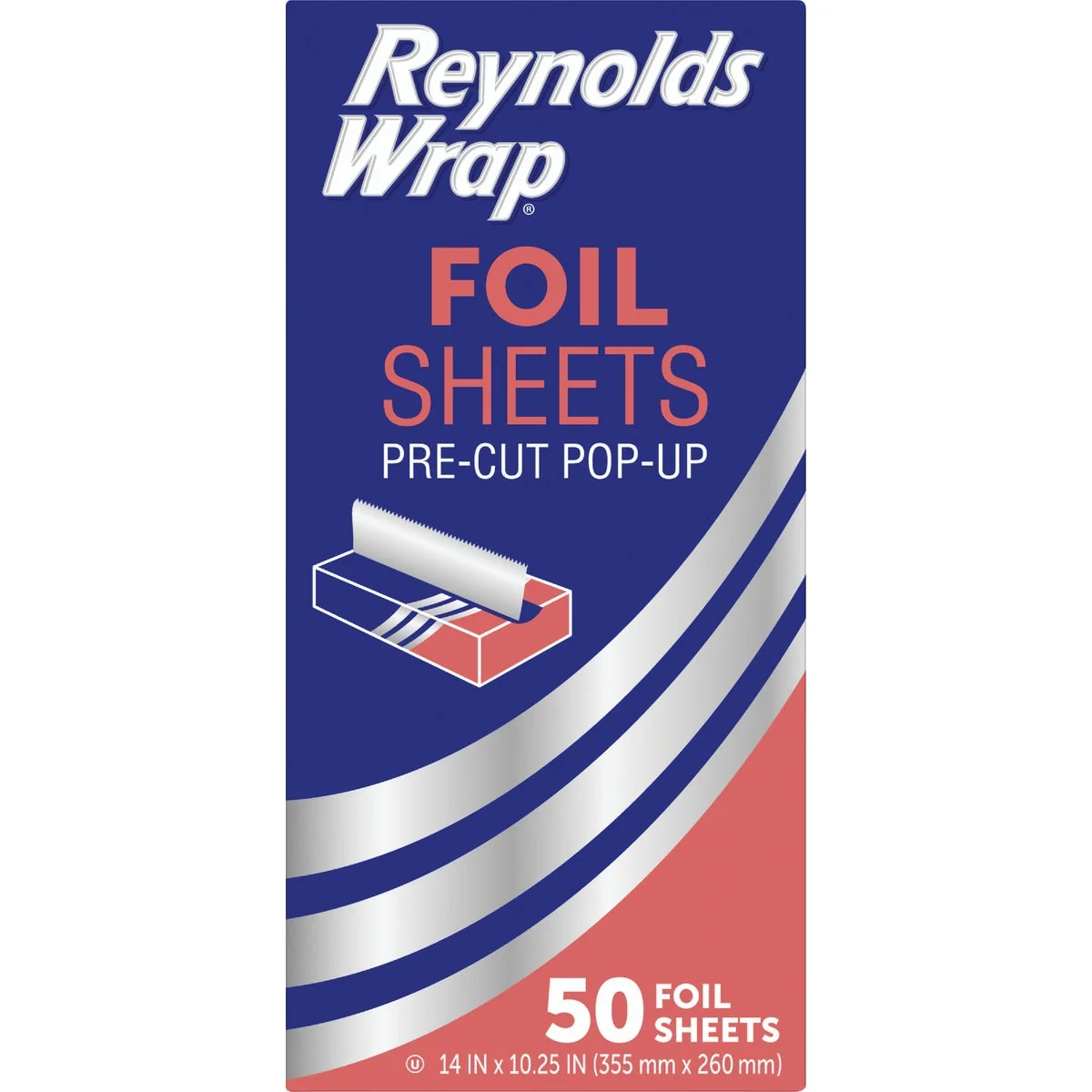 Soft Reynolds Wrappers Aluminum Foil 50 Count Lightweight