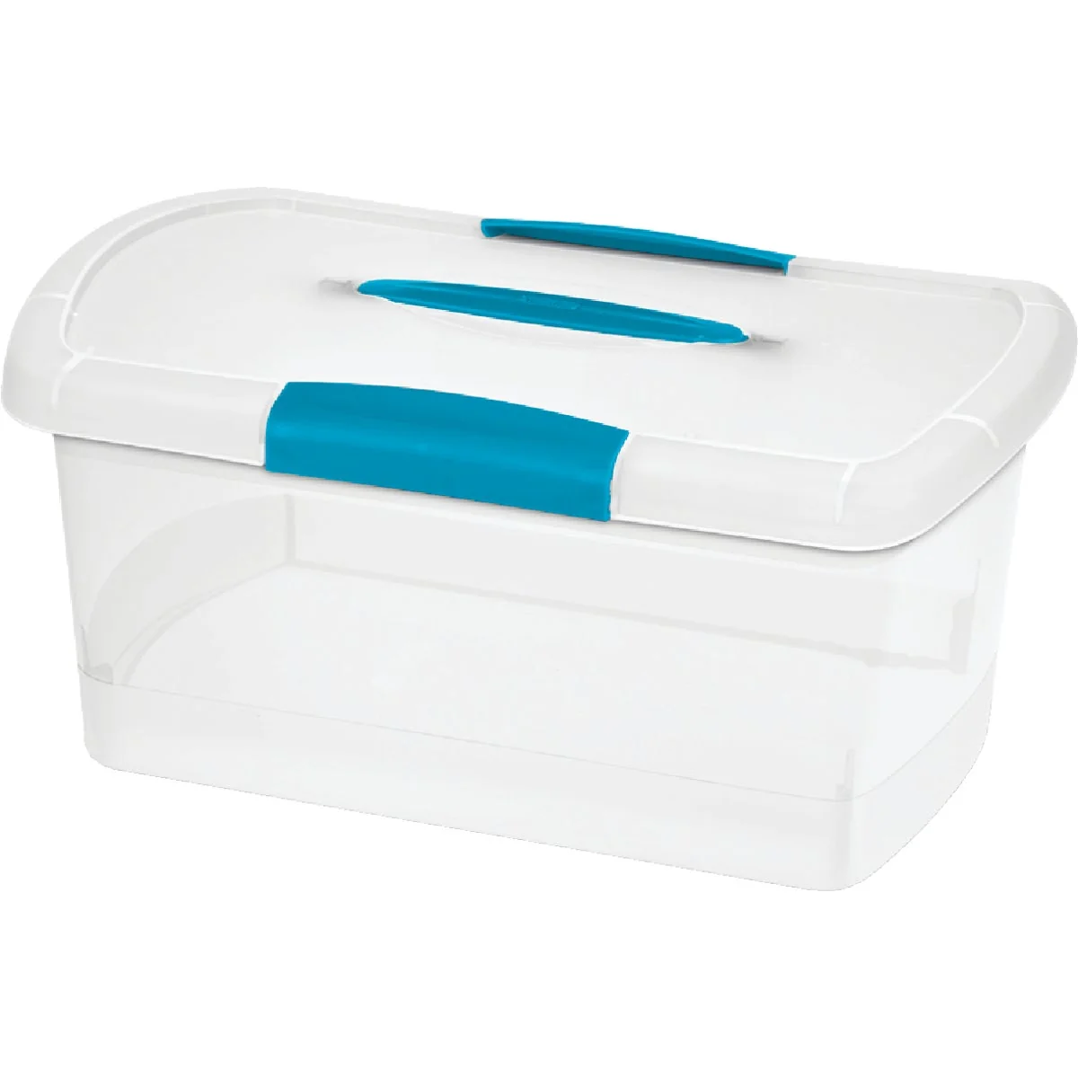 Eco-Friendly Sterilite ShowOffs 9-1 2 In. x 6-7 8 In. x 14-1 4 In. Clear Storage Tote Elegant
