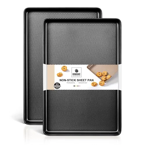 Sophisticated 2 Pack Half Sheet Pan Set 2 Count Lightweight