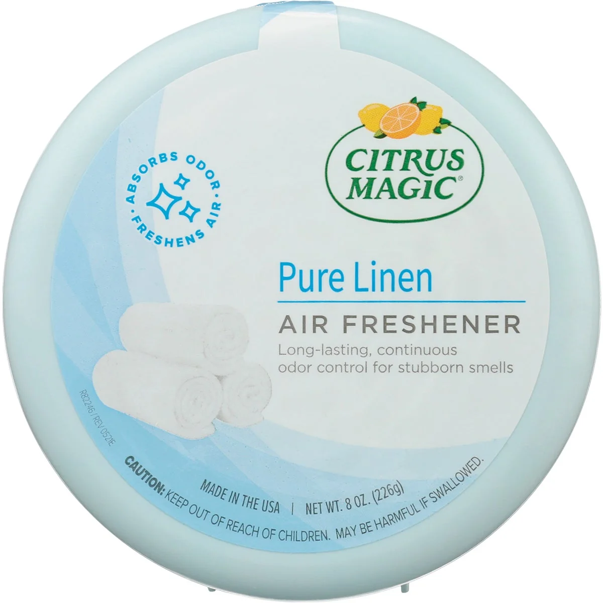 Elegant Citrus 8 Oz. Pure Linen Solid Air Freshener Durable