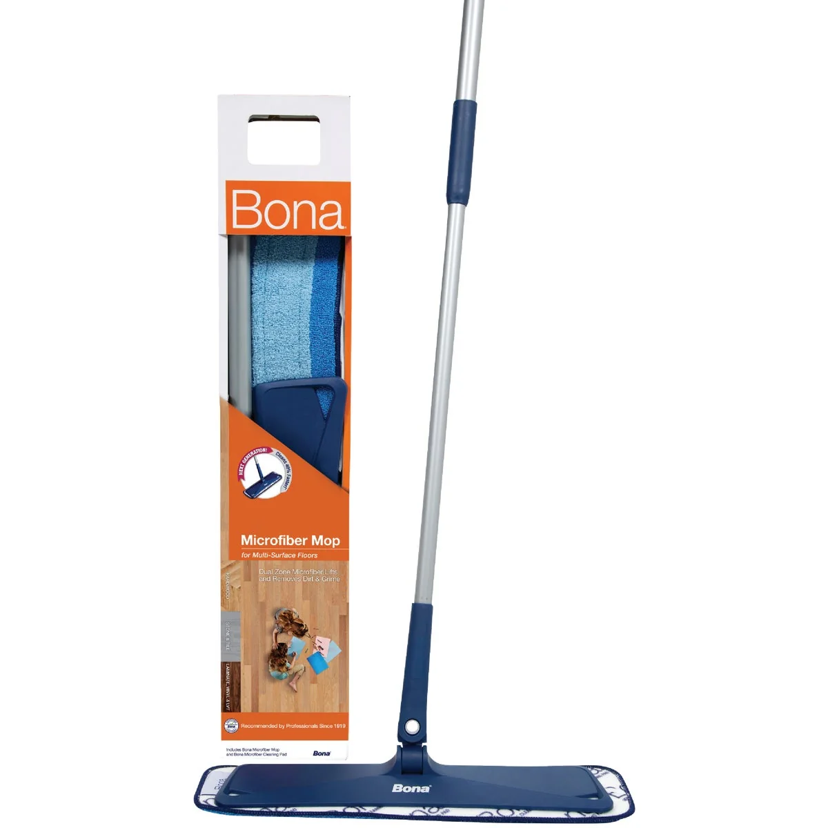 Prestigious Bona Multi-Surface Microfiber Mop Functional